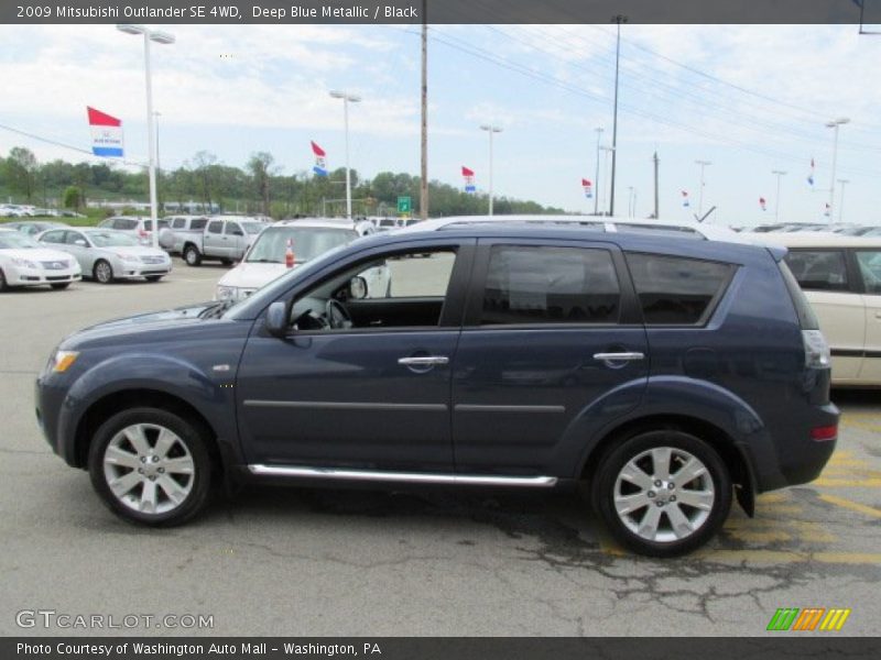  2009 Outlander SE 4WD Deep Blue Metallic