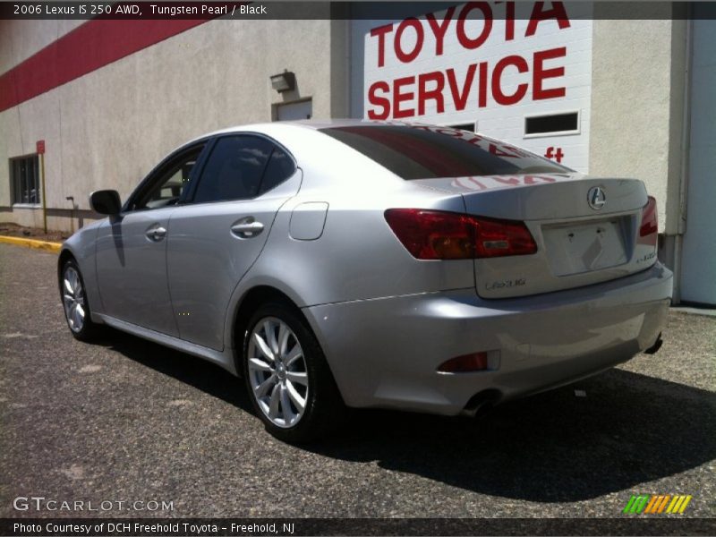 Tungsten Pearl / Black 2006 Lexus IS 250 AWD