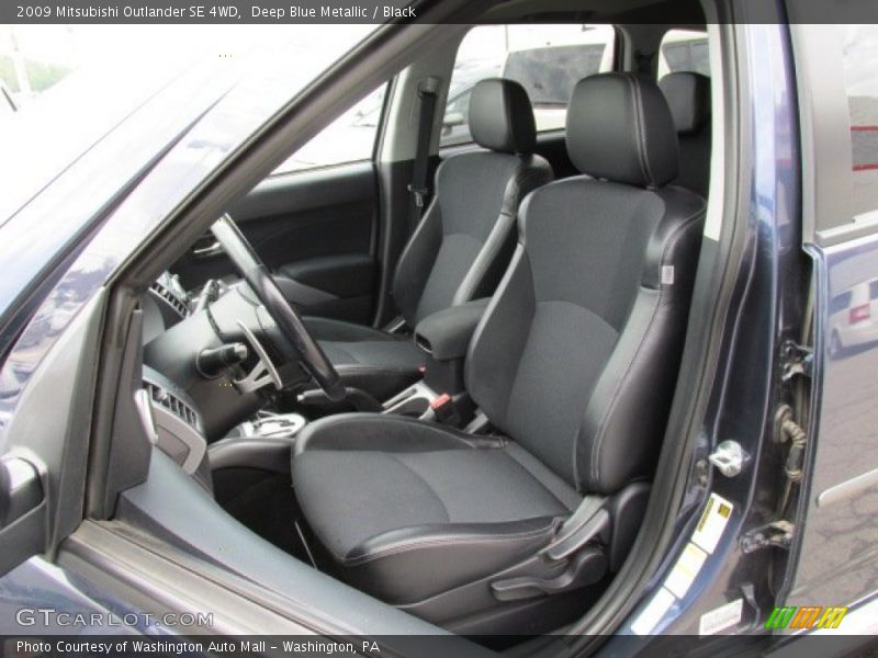  2009 Outlander SE 4WD Black Interior