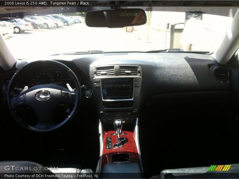 Tungsten Pearl / Black 2006 Lexus IS 250 AWD