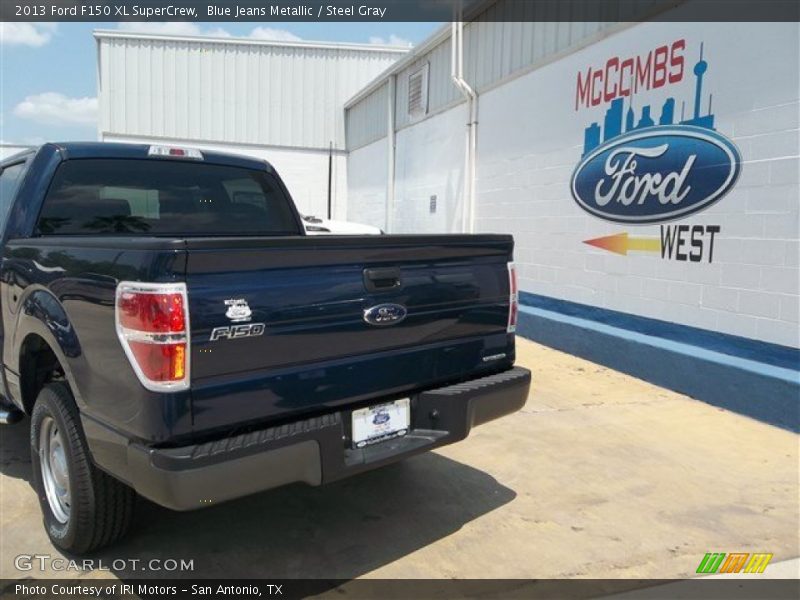 Blue Jeans Metallic / Steel Gray 2013 Ford F150 XL SuperCrew