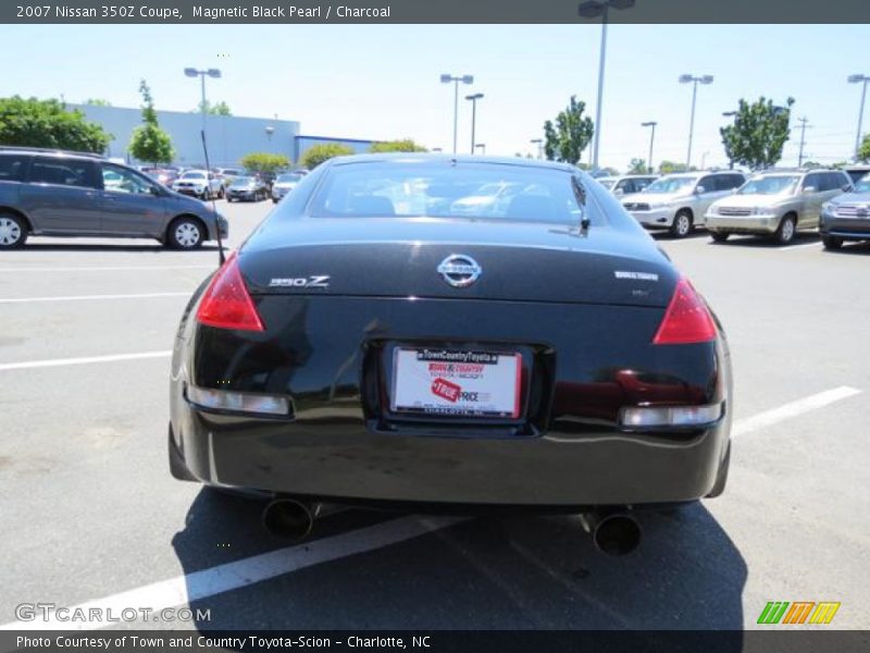 Magnetic Black Pearl / Charcoal 2007 Nissan 350Z Coupe