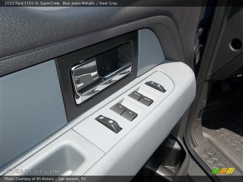 Blue Jeans Metallic / Steel Gray 2013 Ford F150 XL SuperCrew