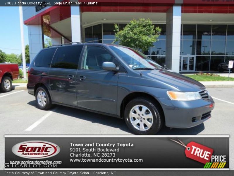 Sage Brush Pearl / Quartz 2003 Honda Odyssey EX-L