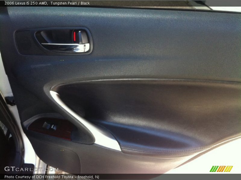 Tungsten Pearl / Black 2006 Lexus IS 250 AWD
