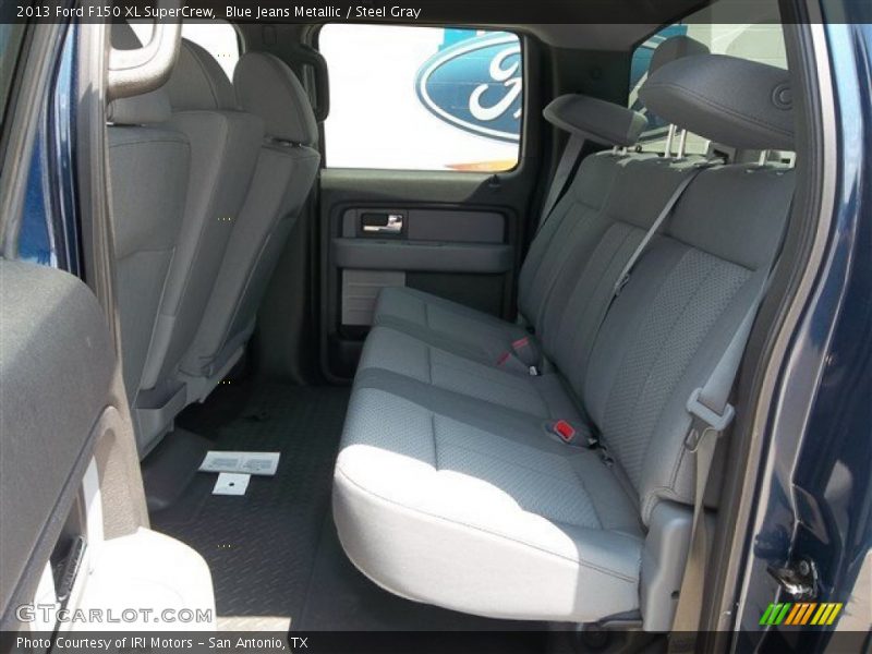 Blue Jeans Metallic / Steel Gray 2013 Ford F150 XL SuperCrew
