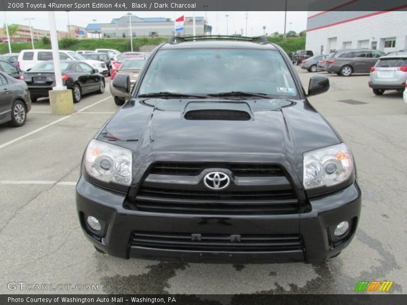 Black / Dark Charcoal 2008 Toyota 4Runner Sport Edition 4x4