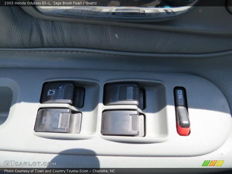 Controls of 2003 Odyssey EX-L