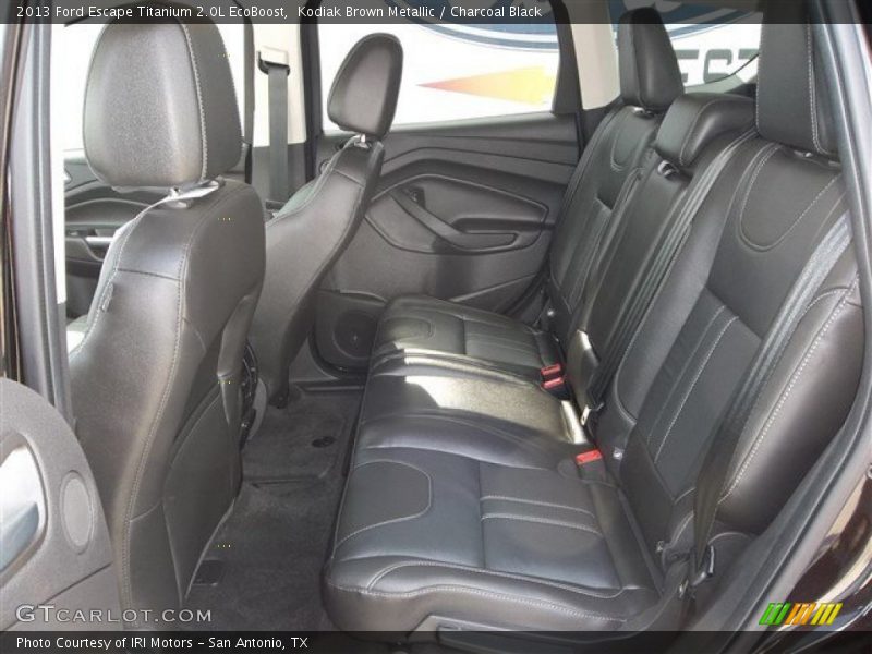 Kodiak Brown Metallic / Charcoal Black 2013 Ford Escape Titanium 2.0L EcoBoost