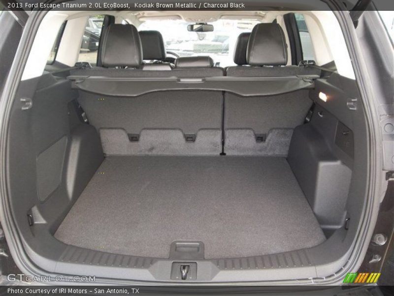 Kodiak Brown Metallic / Charcoal Black 2013 Ford Escape Titanium 2.0L EcoBoost