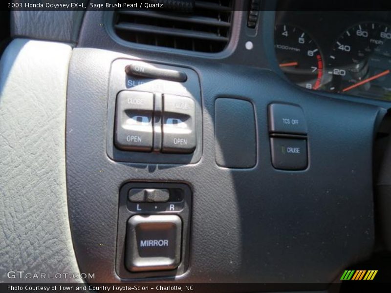 Controls of 2003 Odyssey EX-L