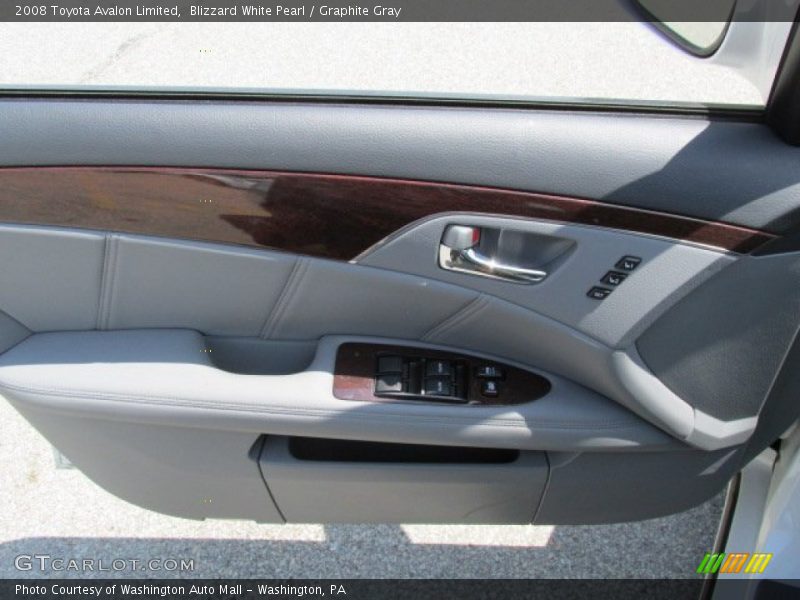 Blizzard White Pearl / Graphite Gray 2008 Toyota Avalon Limited