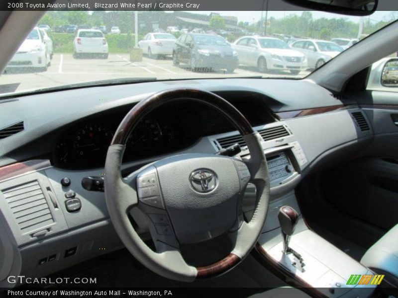 Blizzard White Pearl / Graphite Gray 2008 Toyota Avalon Limited