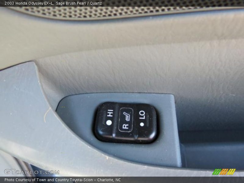 Controls of 2003 Odyssey EX-L