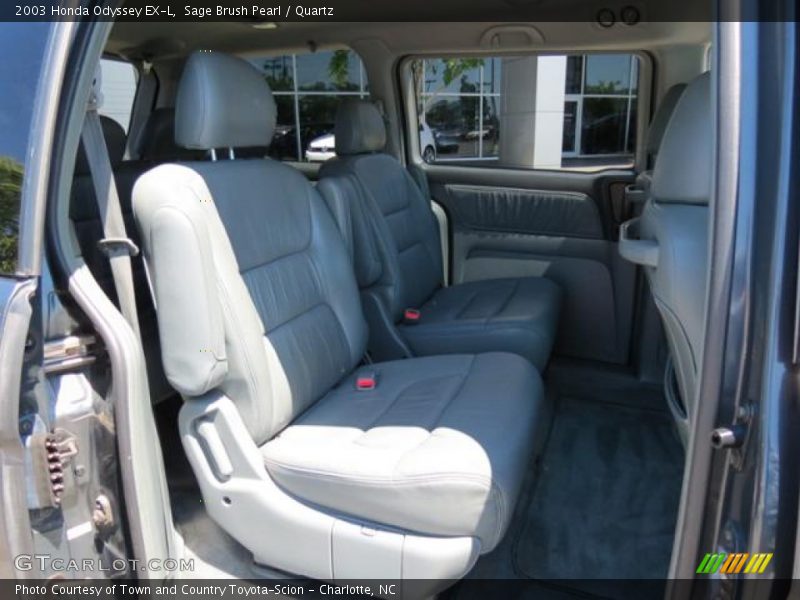 Rear Seat of 2003 Odyssey EX-L