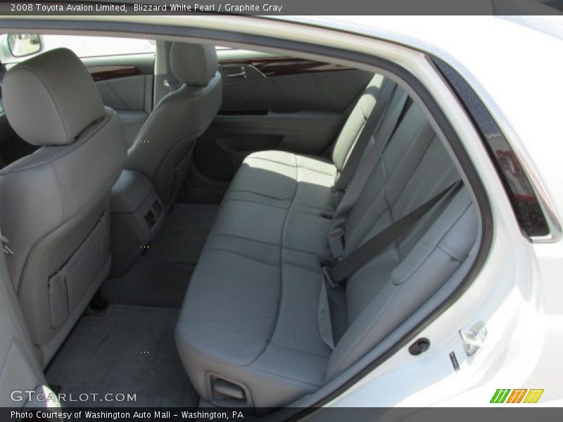 Blizzard White Pearl / Graphite Gray 2008 Toyota Avalon Limited