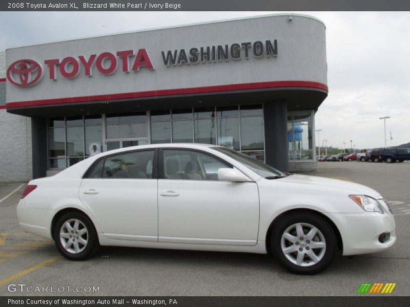 Blizzard White Pearl / Ivory Beige 2008 Toyota Avalon XL