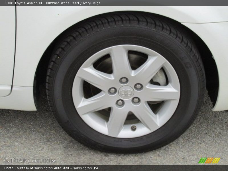 Blizzard White Pearl / Ivory Beige 2008 Toyota Avalon XL