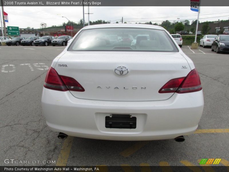 Blizzard White Pearl / Ivory Beige 2008 Toyota Avalon XL