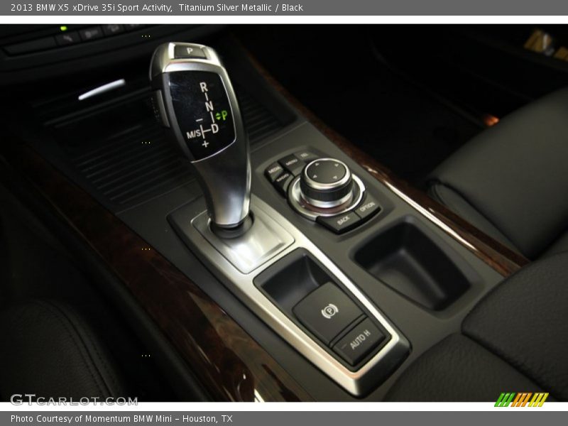 Titanium Silver Metallic / Black 2013 BMW X5 xDrive 35i Sport Activity