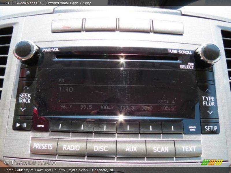 Blizzard White Pearl / Ivory 2010 Toyota Venza I4