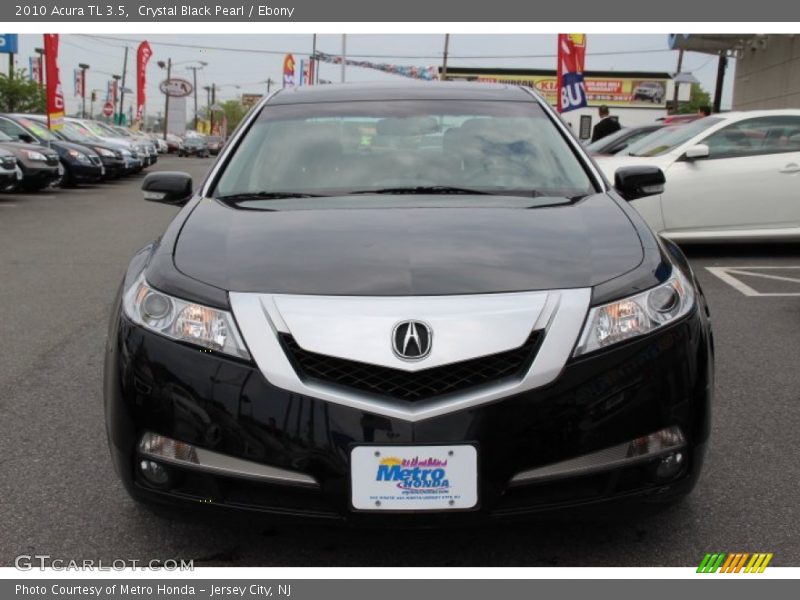 Crystal Black Pearl / Ebony 2010 Acura TL 3.5