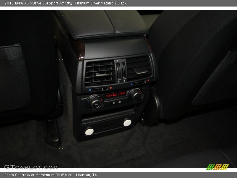 Titanium Silver Metallic / Black 2013 BMW X5 xDrive 35i Sport Activity