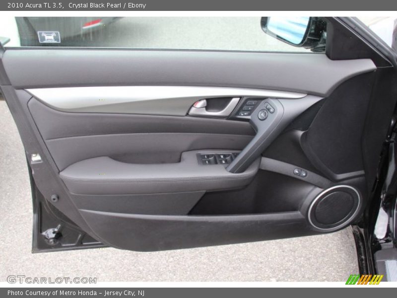 Crystal Black Pearl / Ebony 2010 Acura TL 3.5
