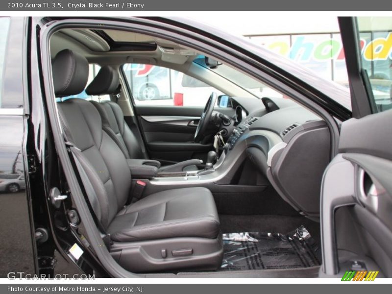 Crystal Black Pearl / Ebony 2010 Acura TL 3.5