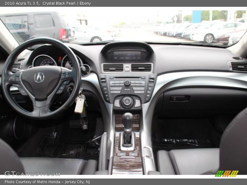 Crystal Black Pearl / Ebony 2010 Acura TL 3.5