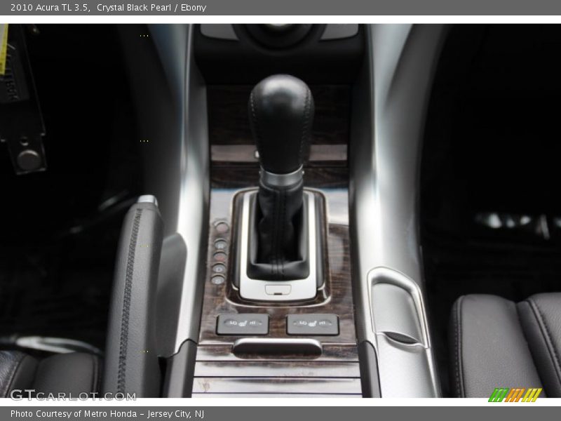 Crystal Black Pearl / Ebony 2010 Acura TL 3.5