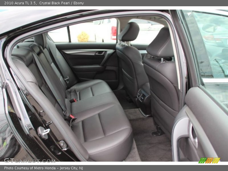 Crystal Black Pearl / Ebony 2010 Acura TL 3.5