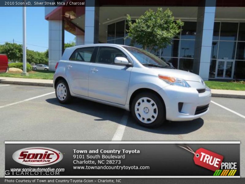 Silver Streak Mica / Charcoal 2010 Scion xD