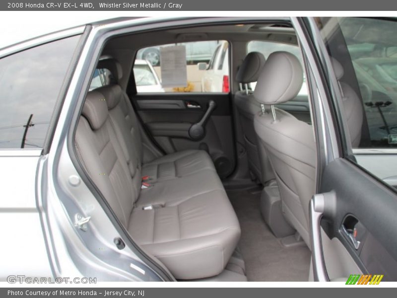 Whistler Silver Metallic / Gray 2008 Honda CR-V EX-L 4WD