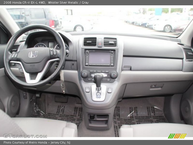 Whistler Silver Metallic / Gray 2008 Honda CR-V EX-L 4WD