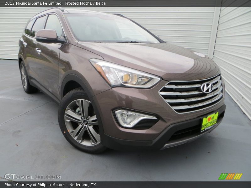 Frosted Mocha / Beige 2013 Hyundai Santa Fe Limited