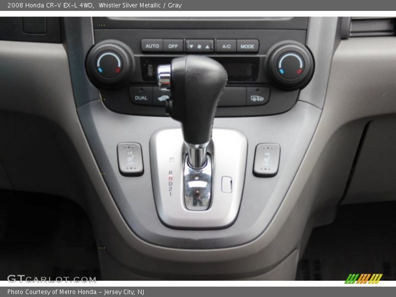 Whistler Silver Metallic / Gray 2008 Honda CR-V EX-L 4WD