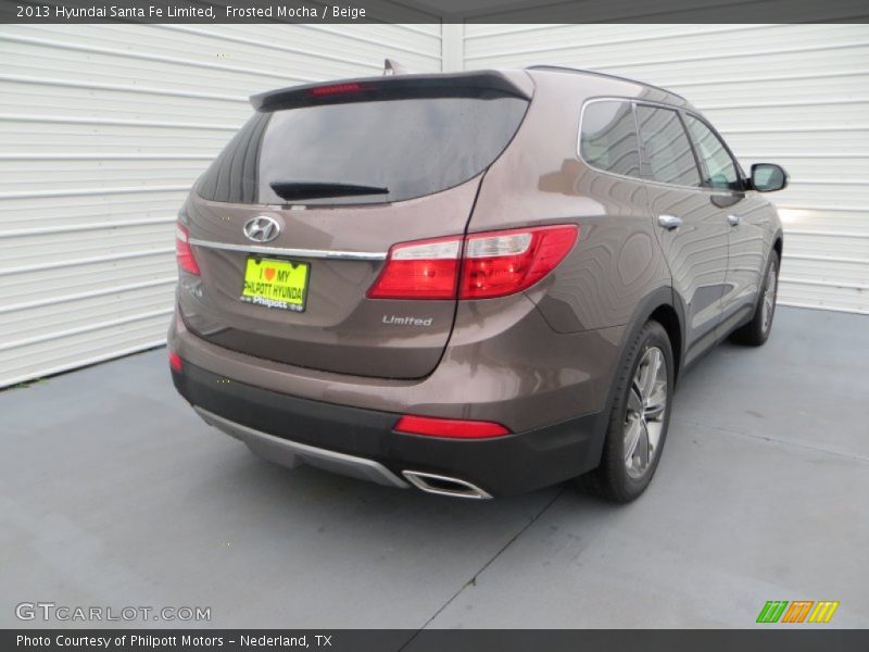 Frosted Mocha / Beige 2013 Hyundai Santa Fe Limited