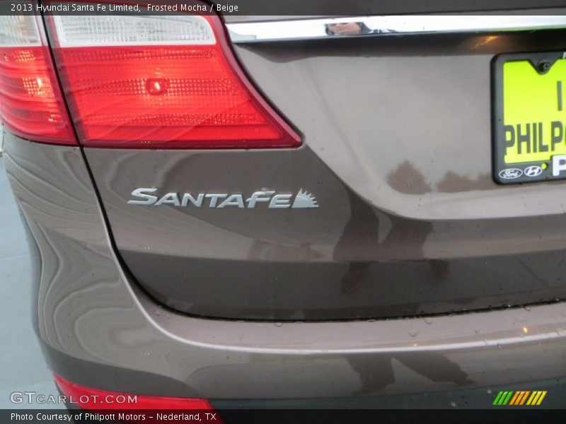 Frosted Mocha / Beige 2013 Hyundai Santa Fe Limited