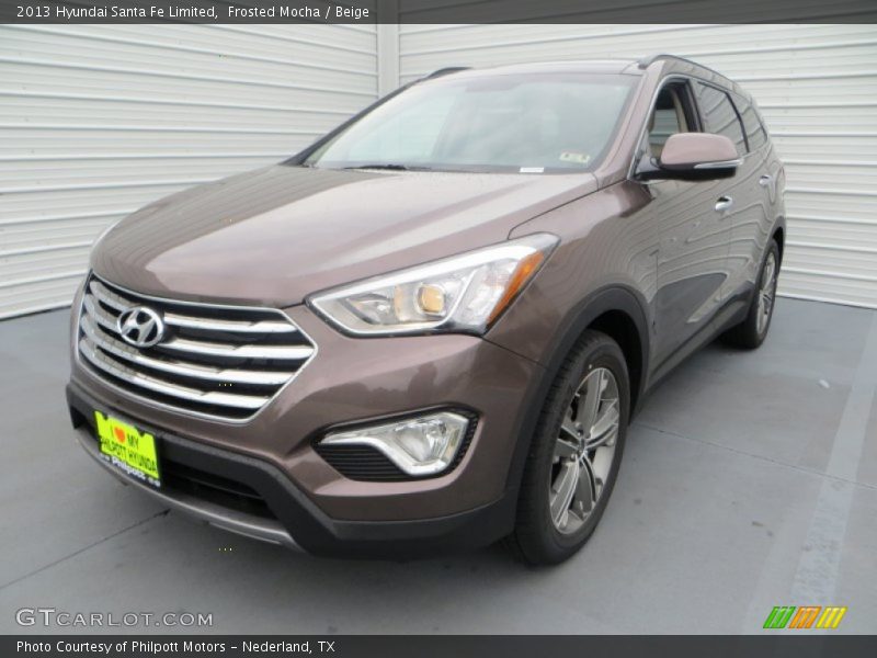Frosted Mocha / Beige 2013 Hyundai Santa Fe Limited