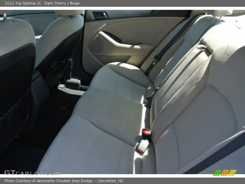 Dark Cherry / Beige 2012 Kia Optima LX