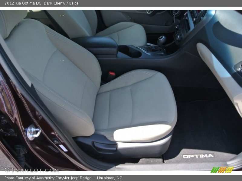 Dark Cherry / Beige 2012 Kia Optima LX