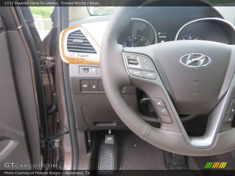 Frosted Mocha / Beige 2013 Hyundai Santa Fe Limited