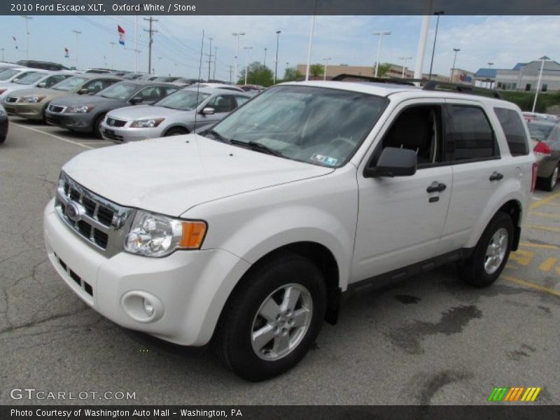 Oxford White / Stone 2010 Ford Escape XLT