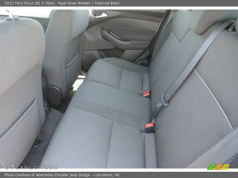 Ingot Silver Metallic / Charcoal Black 2012 Ford Focus SEL 5-Door