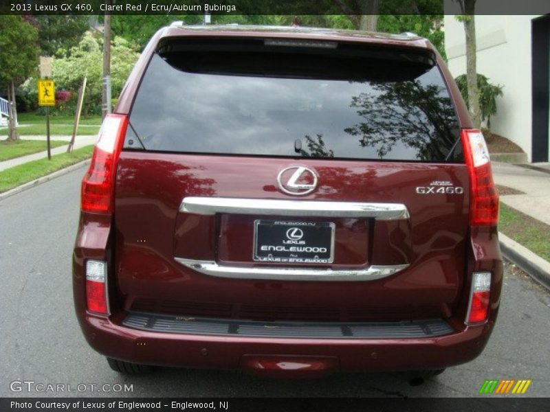 Claret Red / Ecru/Auburn Bubinga 2013 Lexus GX 460