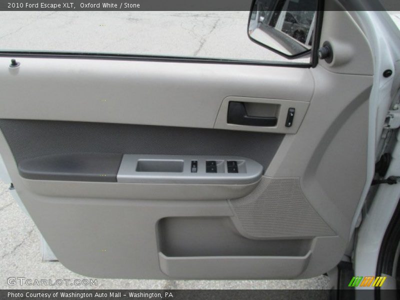 Oxford White / Stone 2010 Ford Escape XLT