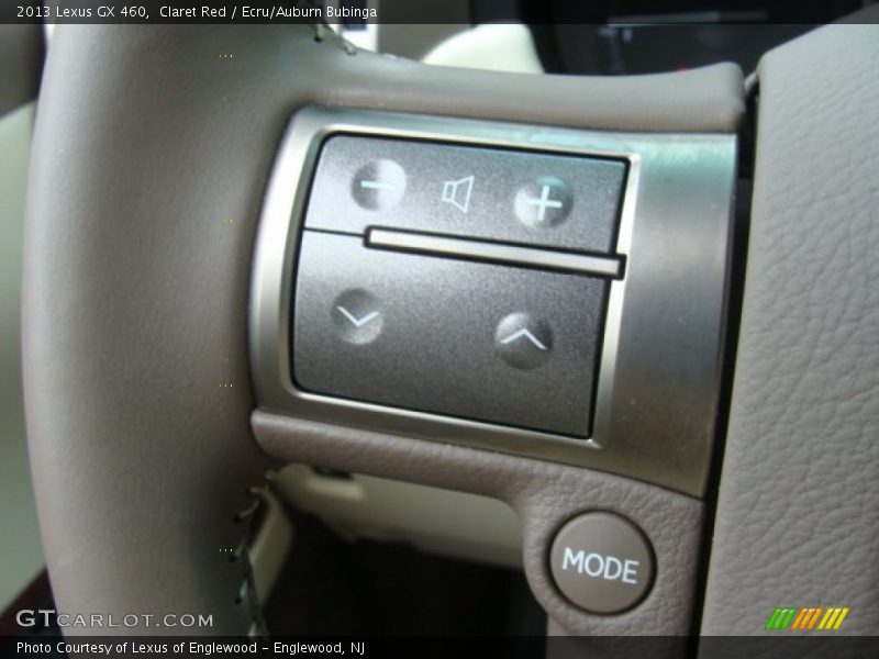 Controls of 2013 GX 460