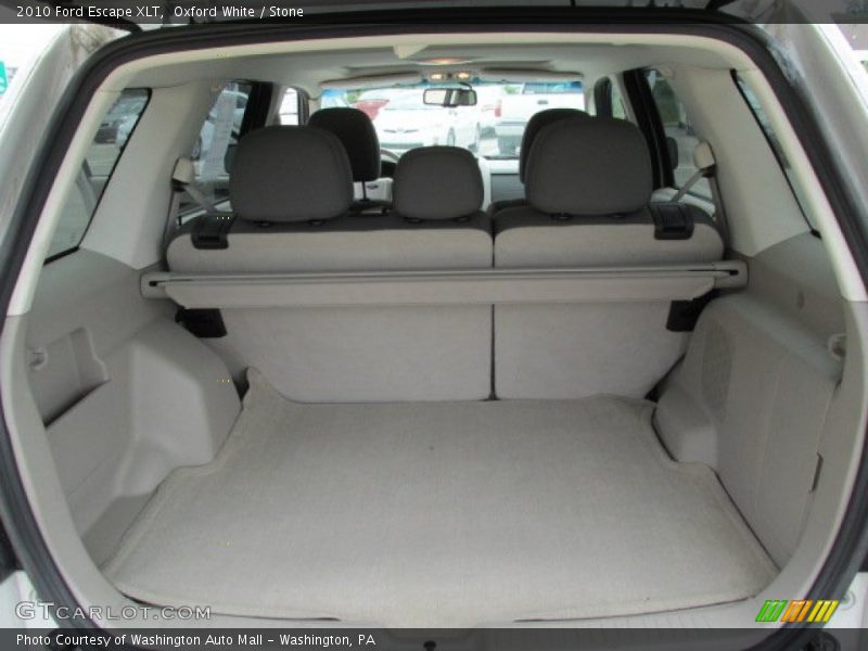 Oxford White / Stone 2010 Ford Escape XLT