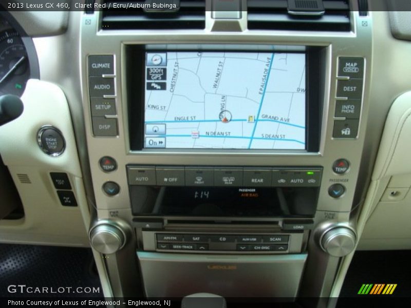 Navigation of 2013 GX 460